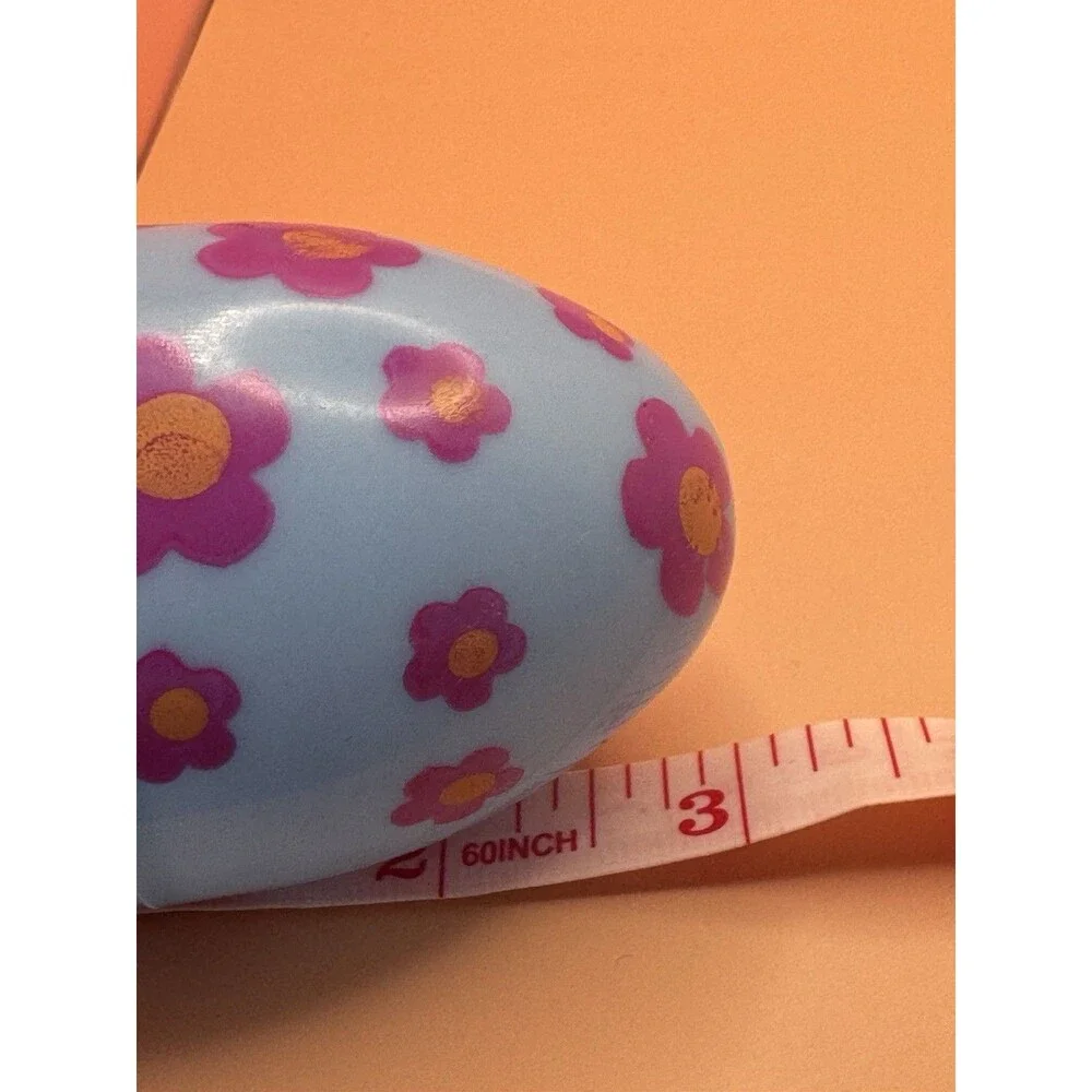 30 Plastic Printed Easter Eggs 3 X 2 Inch, Empty And Fillable (Bx X)